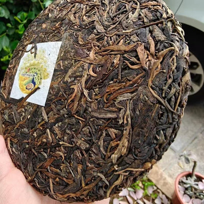 2006 Dabanzhang Old Tree Garden Raw Pu-erh Tea Cake, 357g, from Yunnan