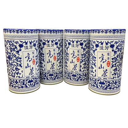 Motenling Lightly Roasted Oolong Tea, 150g × 4, from Jiafang Tea Garden, Taiwan High Mountain Tea