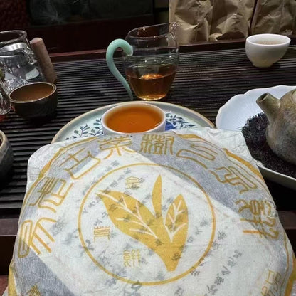 2005 Yiwu Wannianxiang Raw Pu-erh Tea, 357g, from Yunnan