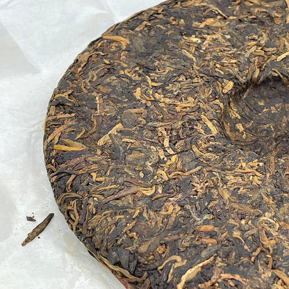 Pu-Erh,2015,廣雲雙寶GYDD,老陳皮古樹 Old Tangerine Peel Ancient Tree,500g,Cooked