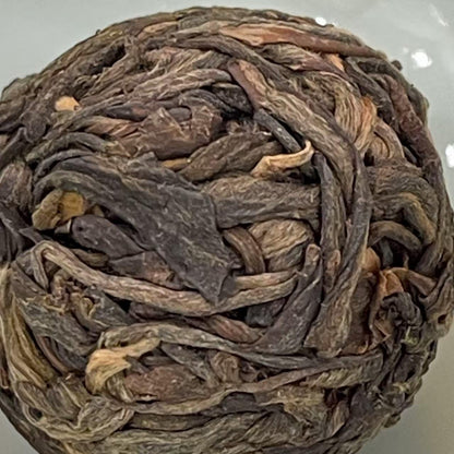 2020 Bingdao Ancient Tree Dragon Ball Raw Pu-erh Tea, 500g, from Yunnan
