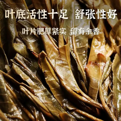 2011 Mansong Single Ancient Tree Raw Pu-erh Tea Cake, Early Spring, 357g, from Yunnan