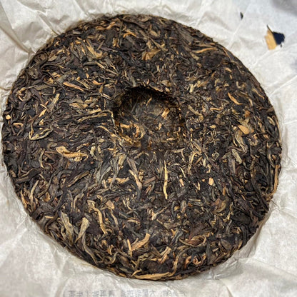 Guoyan Six-Star Lao Banzhang Raw Pu-erh Tea Cake, 357g, from Yunnan