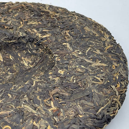 2007 Chinese Tea Color Badge Raw Pu-erh Tea Cake, 357g, from Yunnan