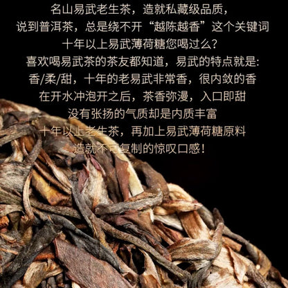 2012 Yiwu Bohuetang Single Bush Raw Pu-erh Tea Cake, 357g, from Yunnan