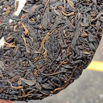 2003 Aged Raw Pu-erh Tea Cake (357g) – Premium Jingmai Ancient Tree "Export Edition"