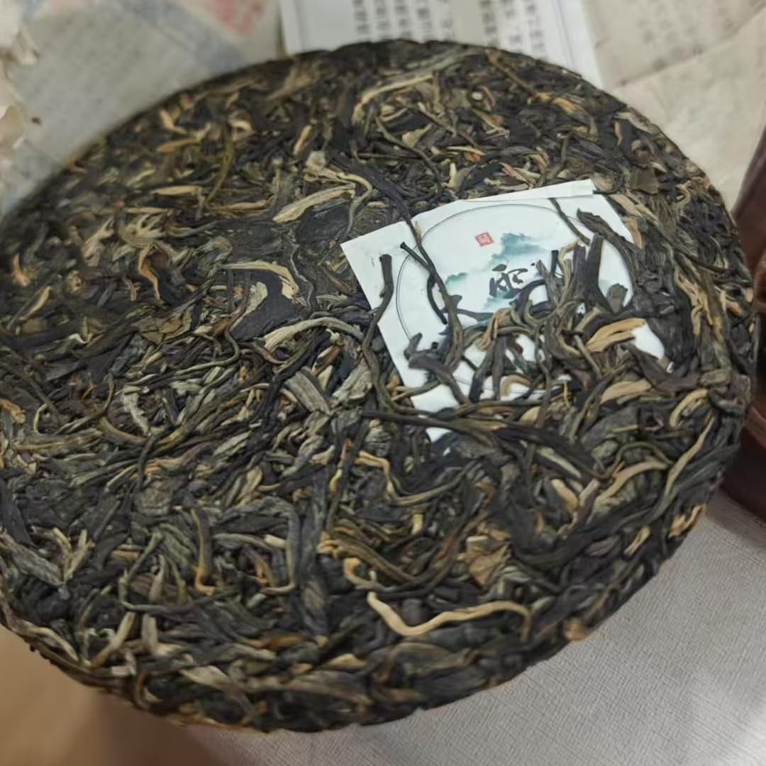 2013 Snowy Mountain Raw Pu-erh Tea Cake, 357g, from Lao Shu Tea Factory, Yunnan
