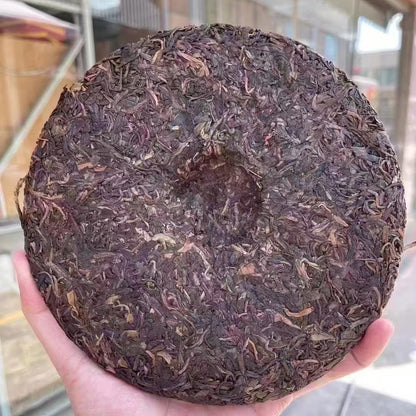 Xinghai Tea Factory Ancient Tree Ban Zhang King Raw Pu-Erh Tea 2006 – 357g