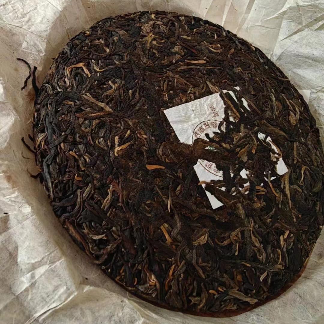 Pu-Erh tea,2009,Yiwu Gongrui-Yiwu wild round tea,357g,Raw