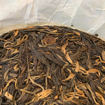 2017 Ban Zhang Ancient Tree Raw Pu-erh Tea Cake, 357g, from Yunnan