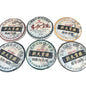 1990s Golden Five Mountains Aged Pu’er Tea Cake, 357g × 6