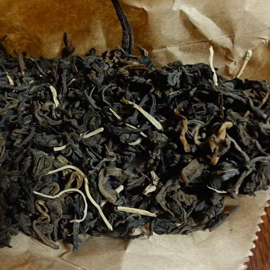 1990s Ginseng Brick Ripe Pu-erh Tea, 200g, from Yunnan