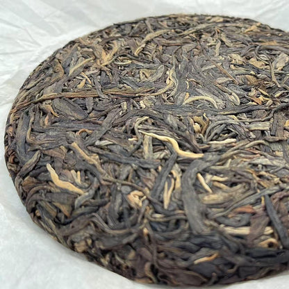 2020 Huazhuliangzi Raw Pu-erh Tea Cake, 200g × 5, from Banna Peak Ancient Arbor Trees in Yunnan