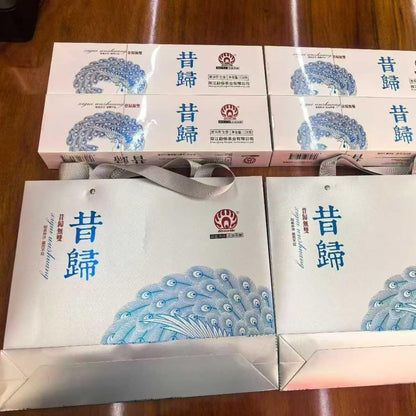 Mengdai 2025 Xigui Wushuang Puerh Raw Tea, Premium Yunnan Sheng Cha, Orchid & Honey Aroma, Gift Box 128g (4.5oz)