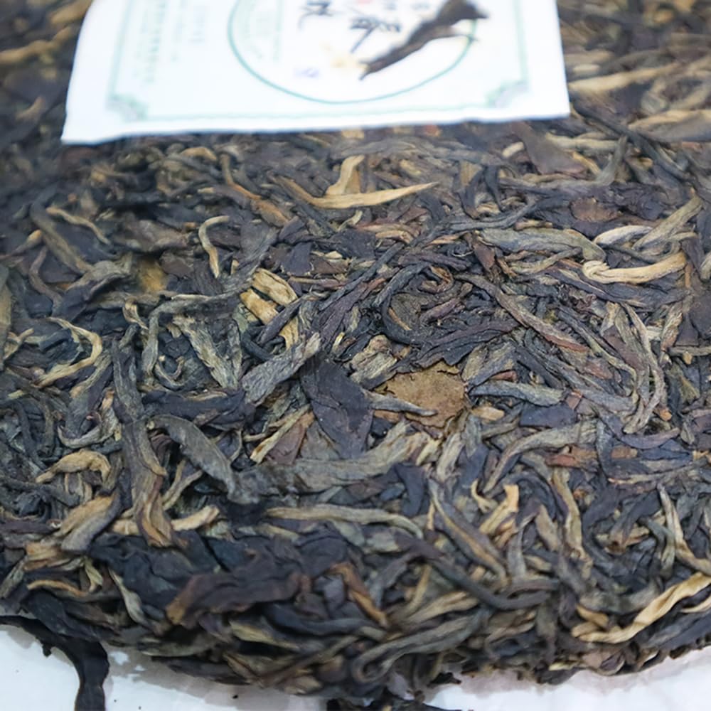 Lao Man'e Bulang Chun Xiao Raw Pu-Erh Tea 2014 – 357g