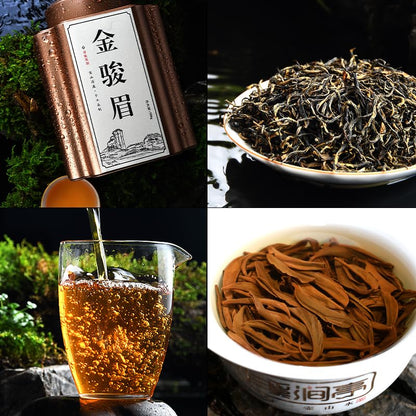 Wuyi Black Tea 武夷紅茶,金駿眉+正山小種,濃香型,500g*2,Shipped from China