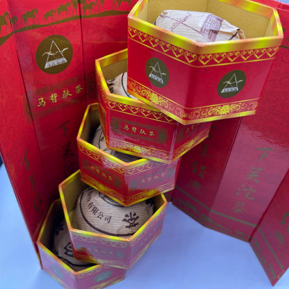 2006 Red Horseback Raw Pu-erh Tea Cake, 100g*5, from Xiaguan, Yunnan