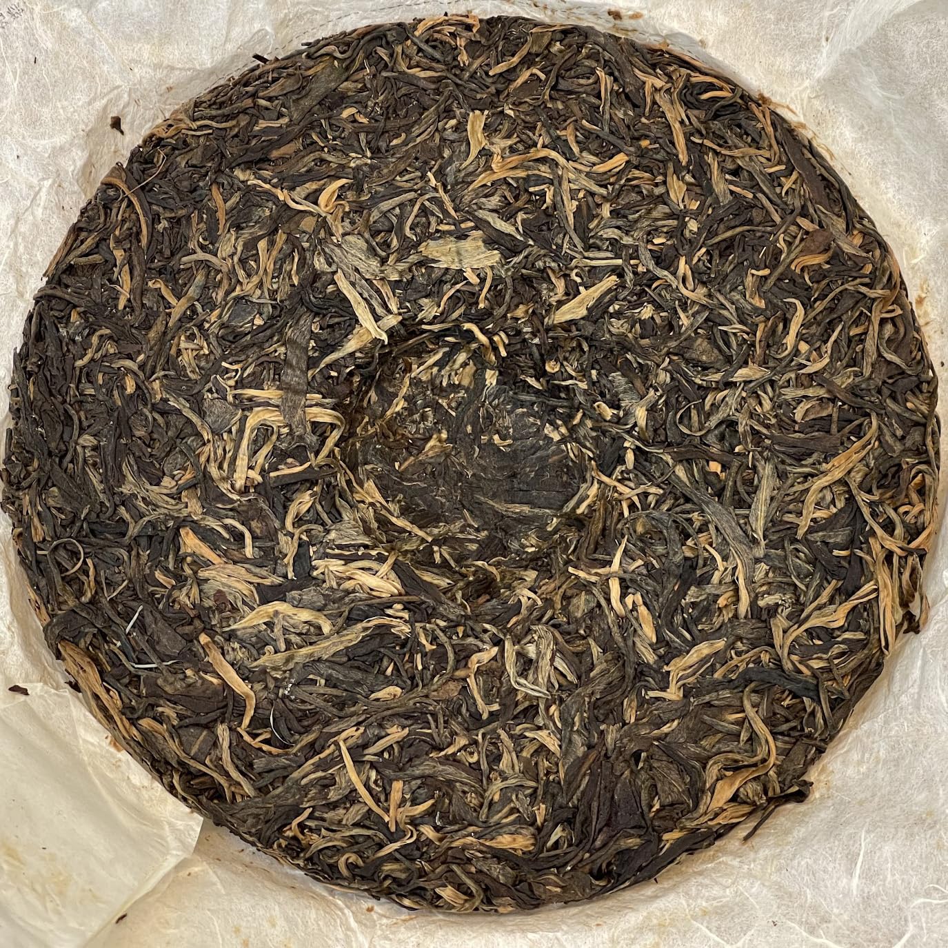 2017 Bulang Ecological Raw Pu-erh Tea Cake, 357g, from Yunnan