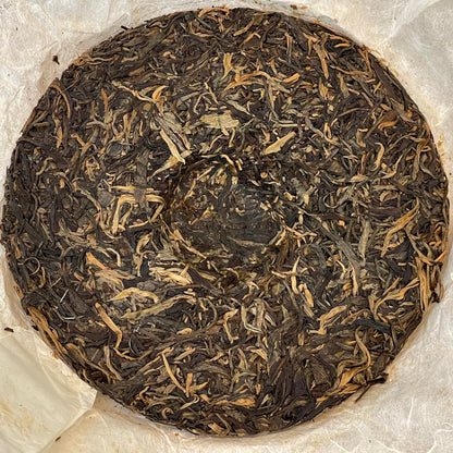 2017 Bulang Ecological Raw Pu-erh Tea Cake, 357g, from Yunnan