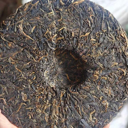 2003 Vintage Raw Puerh Tea Cake 357g - Song Pin Hao (Red Label)