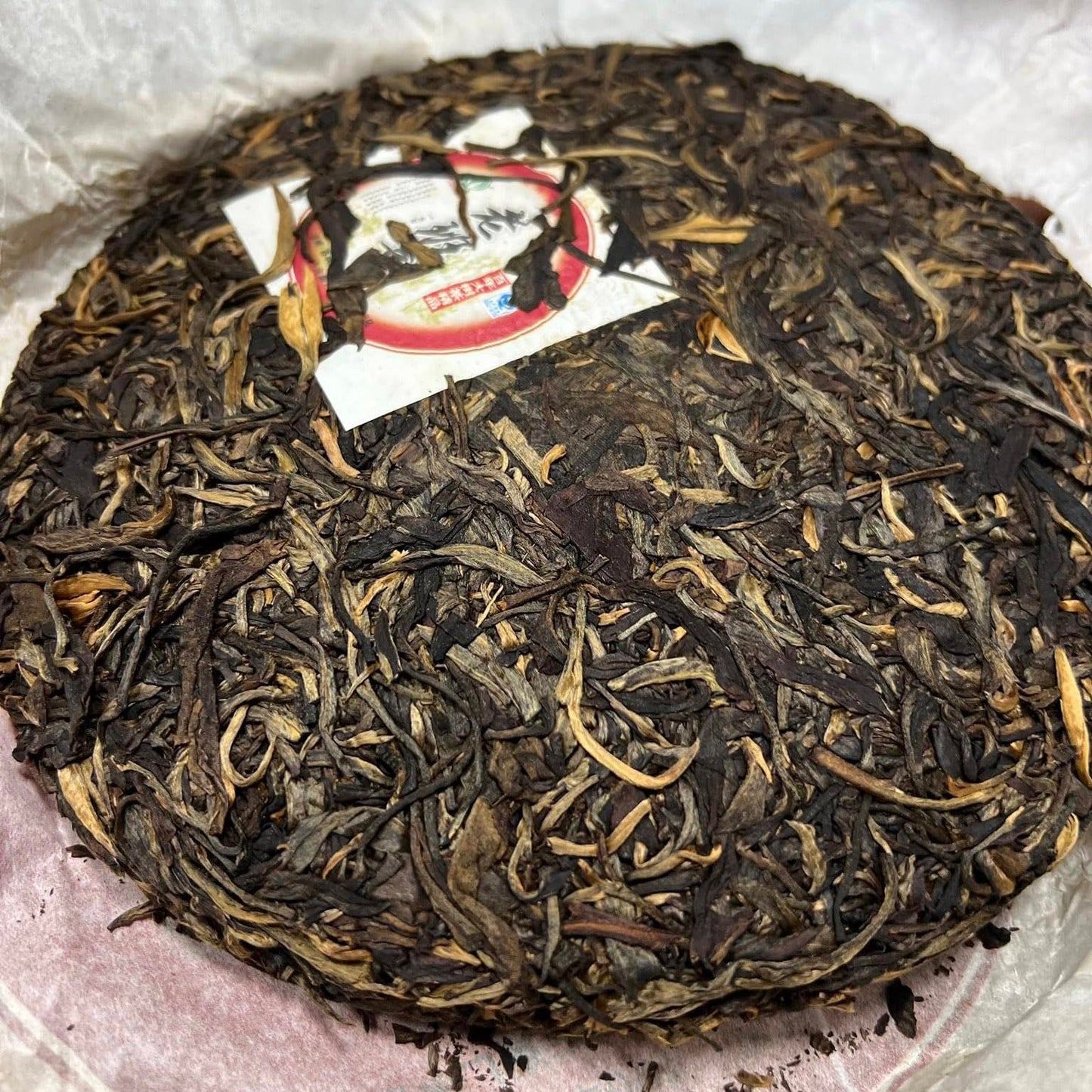 Guoyan Six-Star Lao Banzhang Raw Pu-erh Tea Cake, 357g, from Yunnan