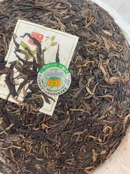 Pu-Erh tea,2007,Leaf Alcohol 001,400g,Raw