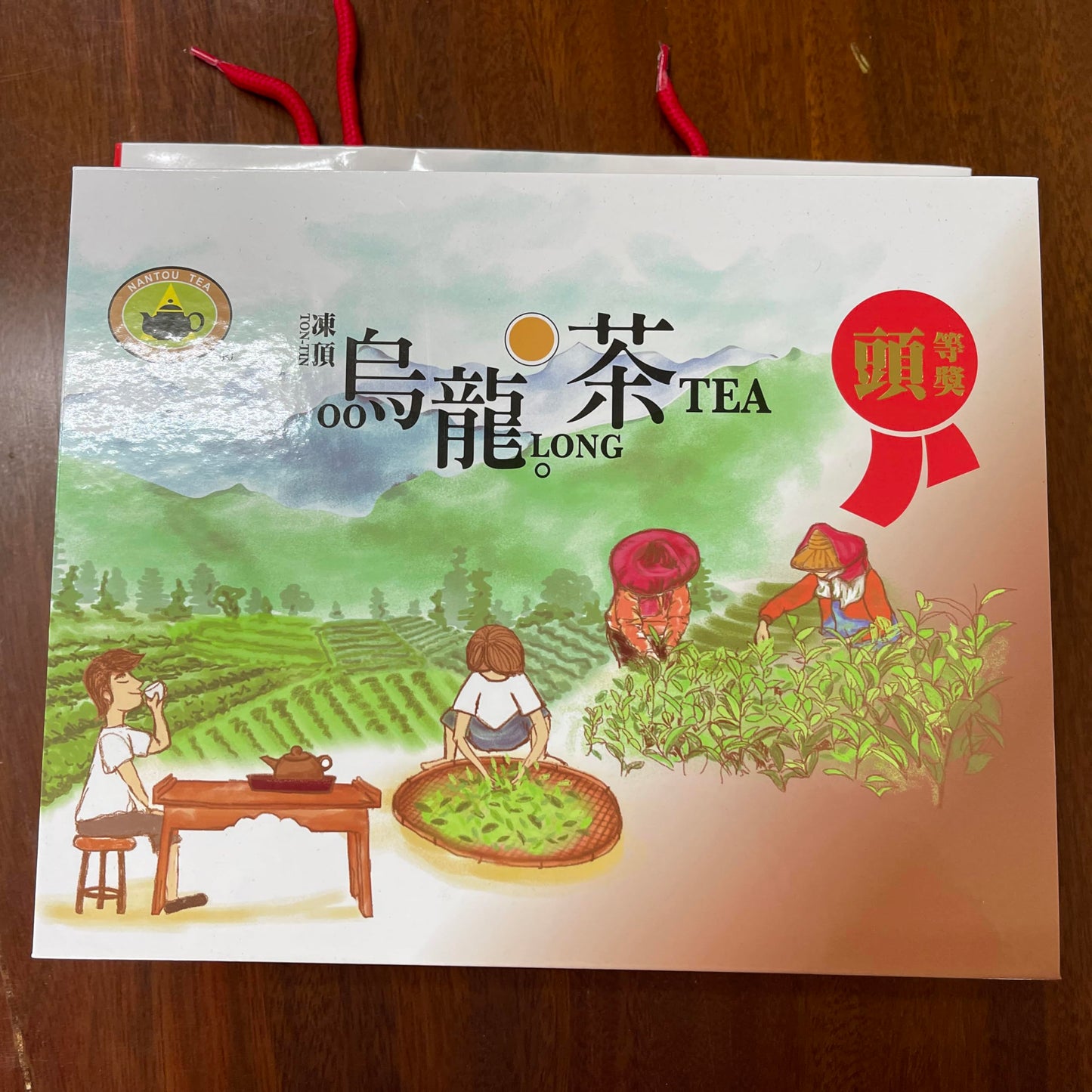 Taiwan unique tea,頭等獎凍頂烏龍茶Tongding Oolong tea,2023AD Winter Competition Tea,Gold Medal Award,150g*2