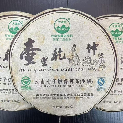 2007 Dadugang The Universe in the Pot Raw Pu-erh Tea Cake, 400g, from Yunnan