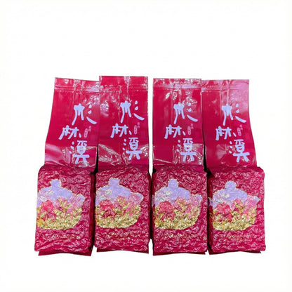 Premium Taiwan Shanlinxi Medium Roast Oolong Tea-Traditional Roasted Aroma High Mountain Loose Leaf-150g*4