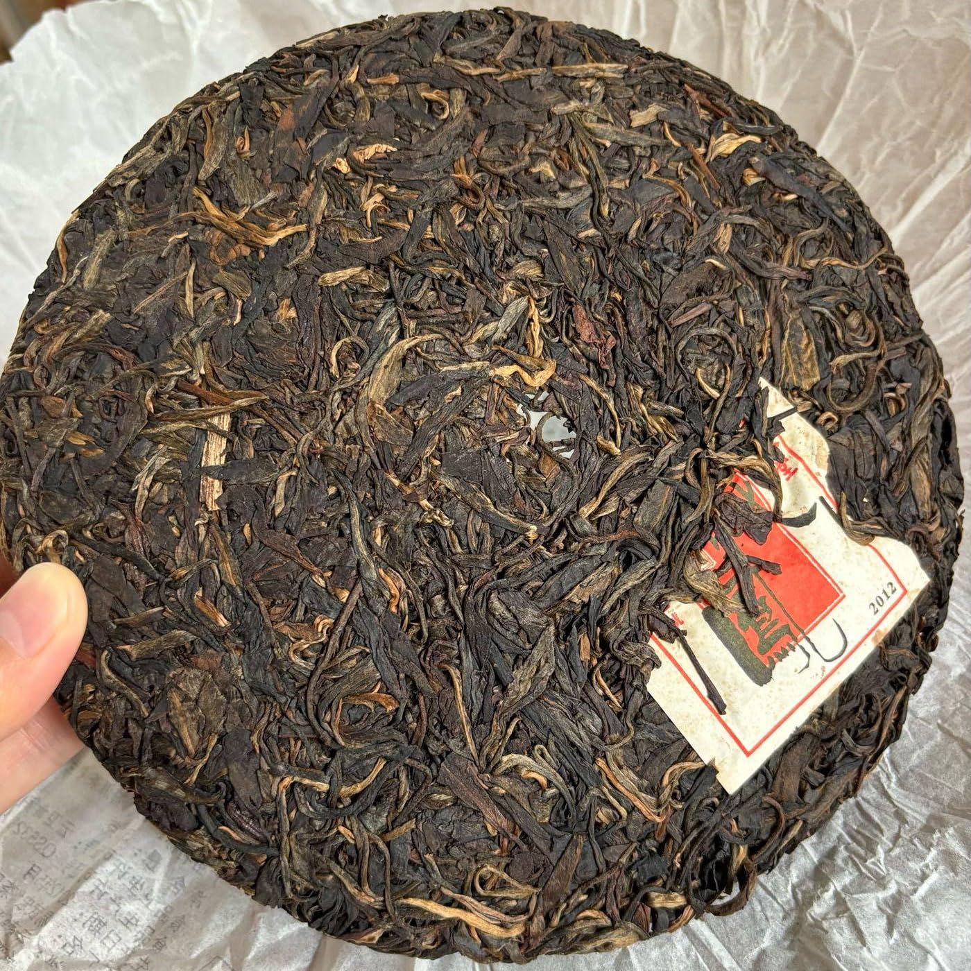 2012 Jiamutang Zang Feng Gedeng Ancient Tree Raw Pu-erh Tea Cake, 357g, from Yunnan
