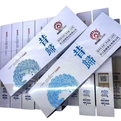 Mengdai 2025 Xigui Wushuang Puerh Raw Tea, Premium Yunnan Sheng Cha, Orchid & Honey Aroma, Gift Box 128g (4.5oz)