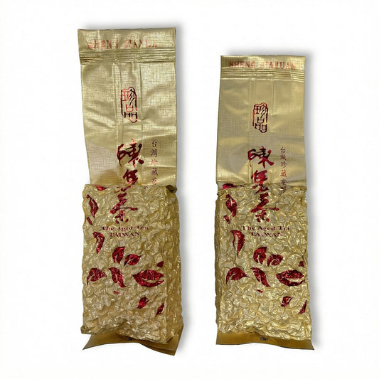 Taiwan unique tea,台灣老茶-阿里山 Taiwan Old Tea-Alishan Tea Area,2000 AD,150g*2