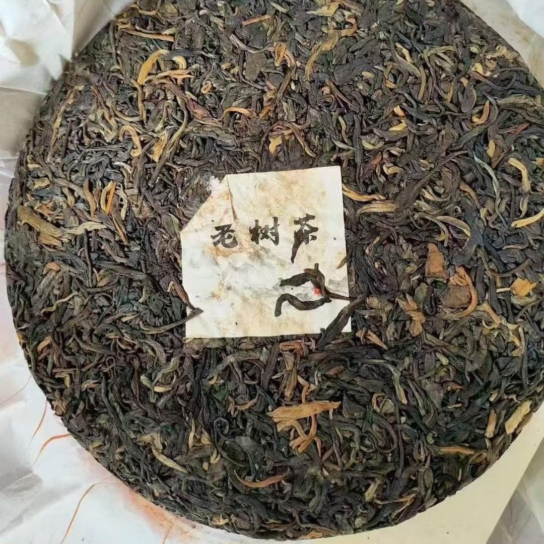 2009 Brown Old Tree Raw Pu-erh Tea Cake, 357g, from Lixing Starfire Tea Factory, Yunnan