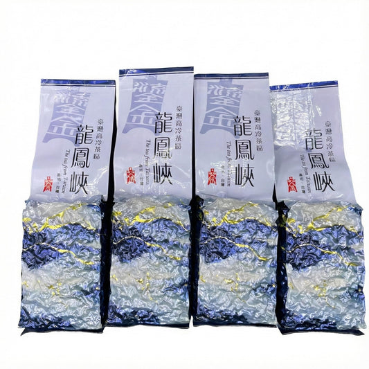 Taiwan Longfengxia High Mountain Oolong Tea –Authentic Taiwanese Gao Shan Cha 150g*4
