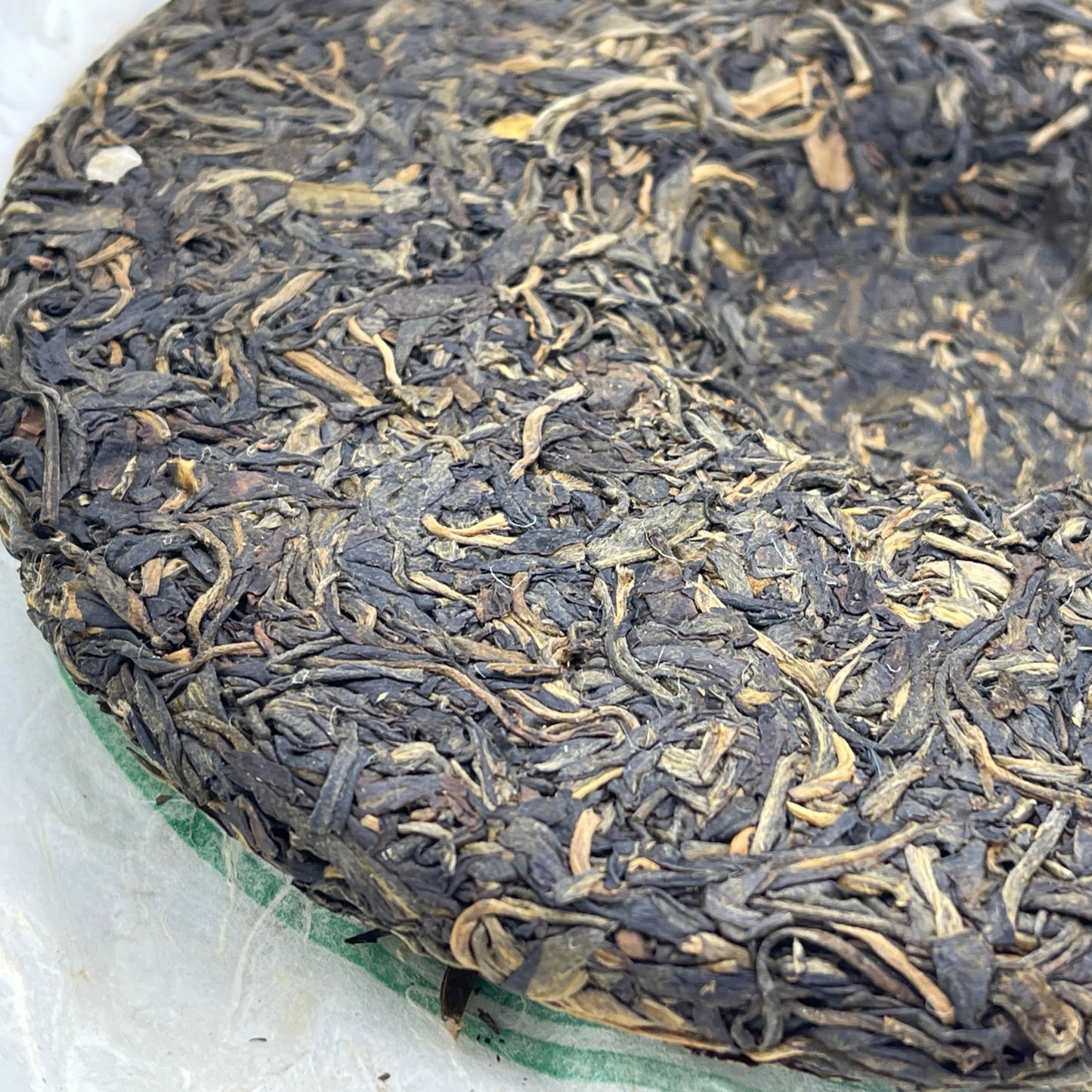 2007 Bada High-altitude Gaoshan Qiaomu Old Tree Raw Pu-erh Tea Cake, 357g, from Yunnan