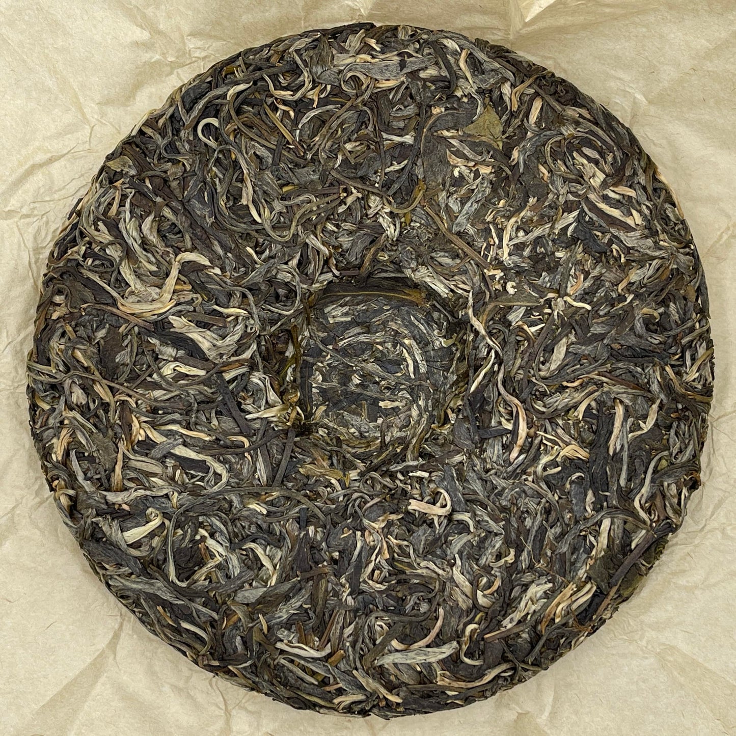 Pu-Erh tea,2023,Eighteen Villages of Mengku-Big trade,357g,Raw