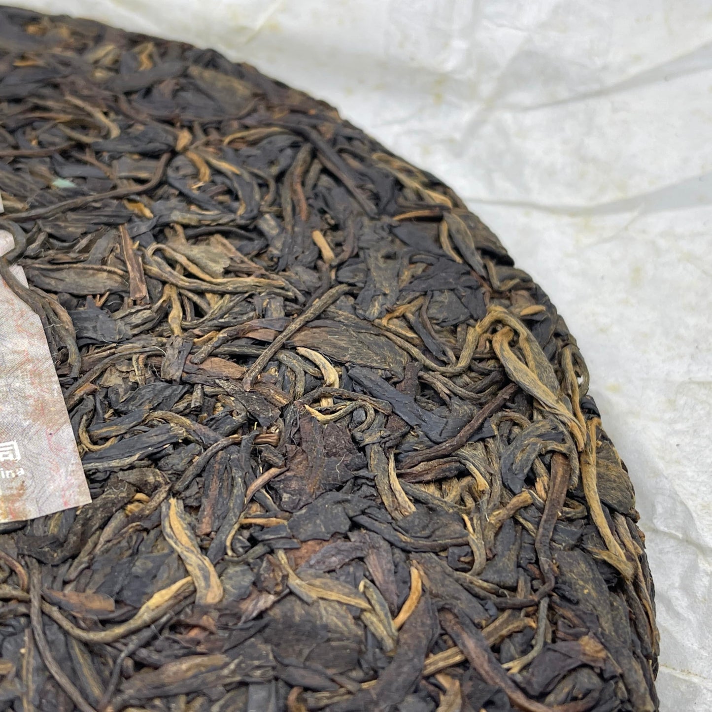 2008 Yuannian Zhenzang Jiangcheng Raw Pu-erh Tea Cake, 357g, from Yunnan