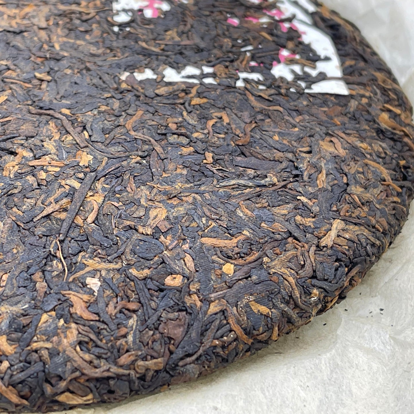 2001 Dahongyin Ripe Pu-erh Tea Cake, 357g, Customized by China Tea Brand, from Yunnan
