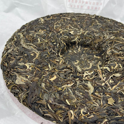 2022 Shengyu Wolongxuan Ban Zhang Raw Pu-erh Tea Cake, 357g, from Yunnan