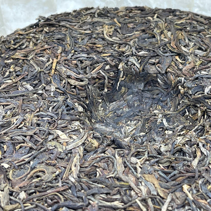 Sheng Jia Yuan 2021 Lao Man'e Raw Pu-Erh Tea – 357g (12.6oz) Sheng Puerh Cake – Premium Chinese Tea