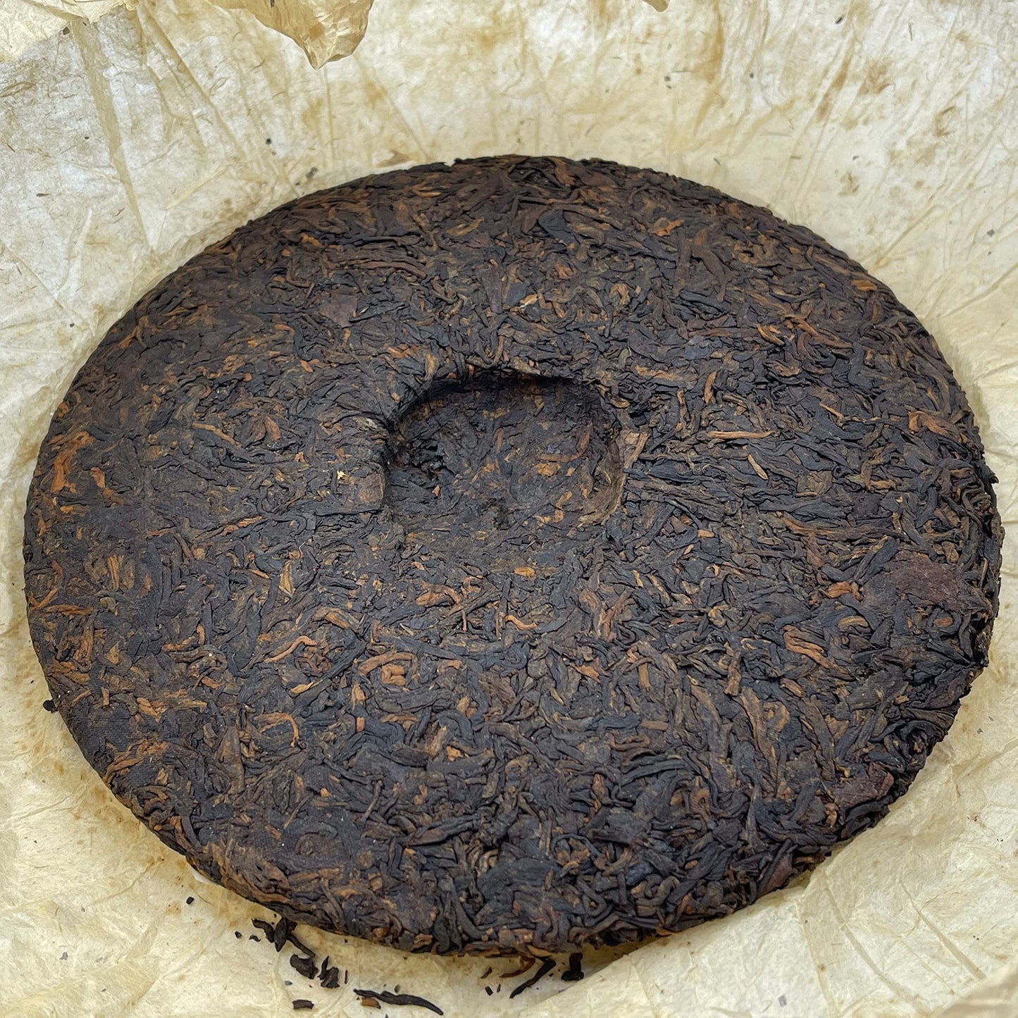 2006 Custom Tea A-Grade Yellow Mark Ripe Pu-erh Tea Cake, 357g, from Yunnan