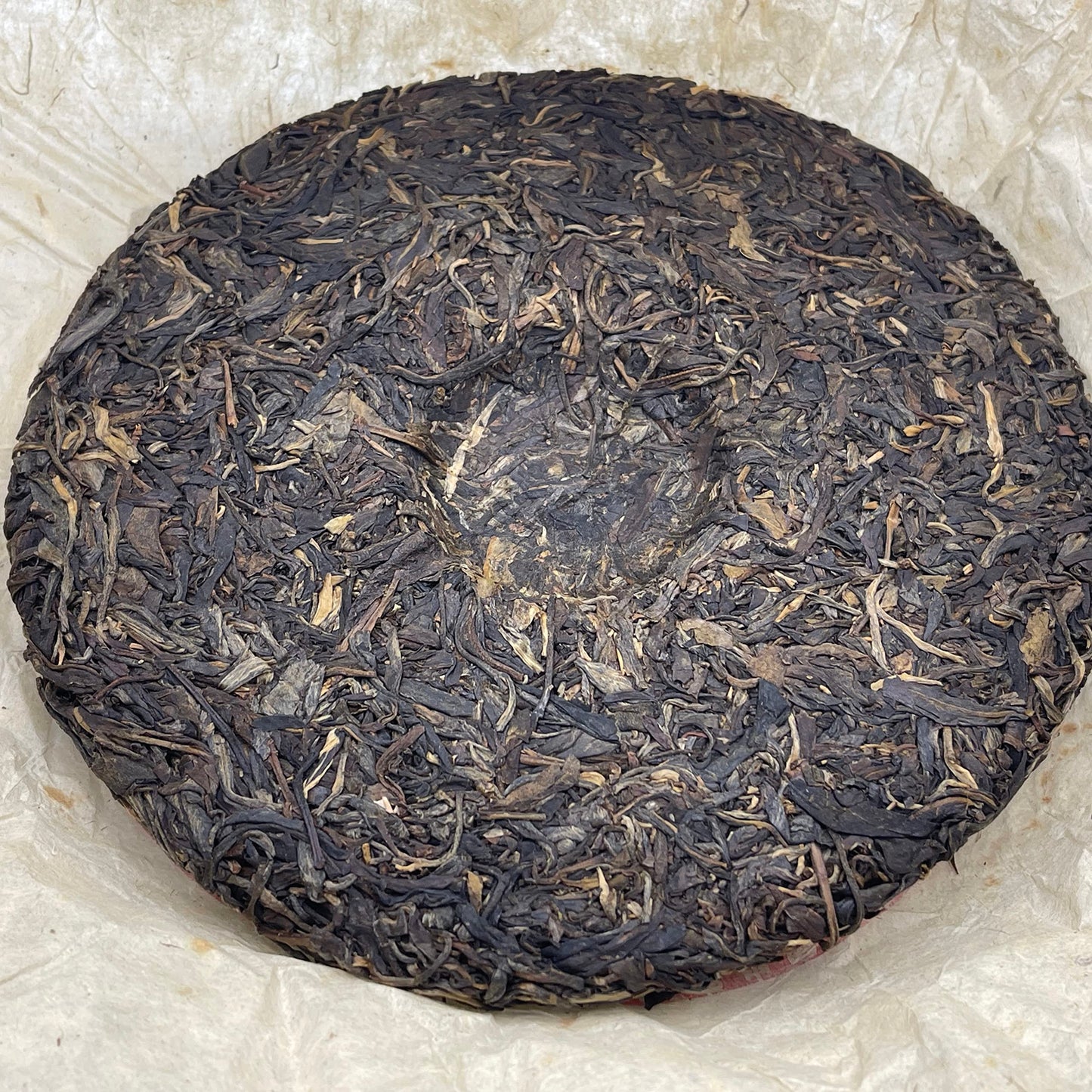 2004 China Tea Green Ruyi Old Banzhang Raw Pu-erh Tea Cake, 357g, from Yunnan