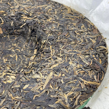 2007 Bada High-altitude Gaoshan Qiaomu Old Tree Raw Pu-erh Tea Cake, 357g, from Yunnan