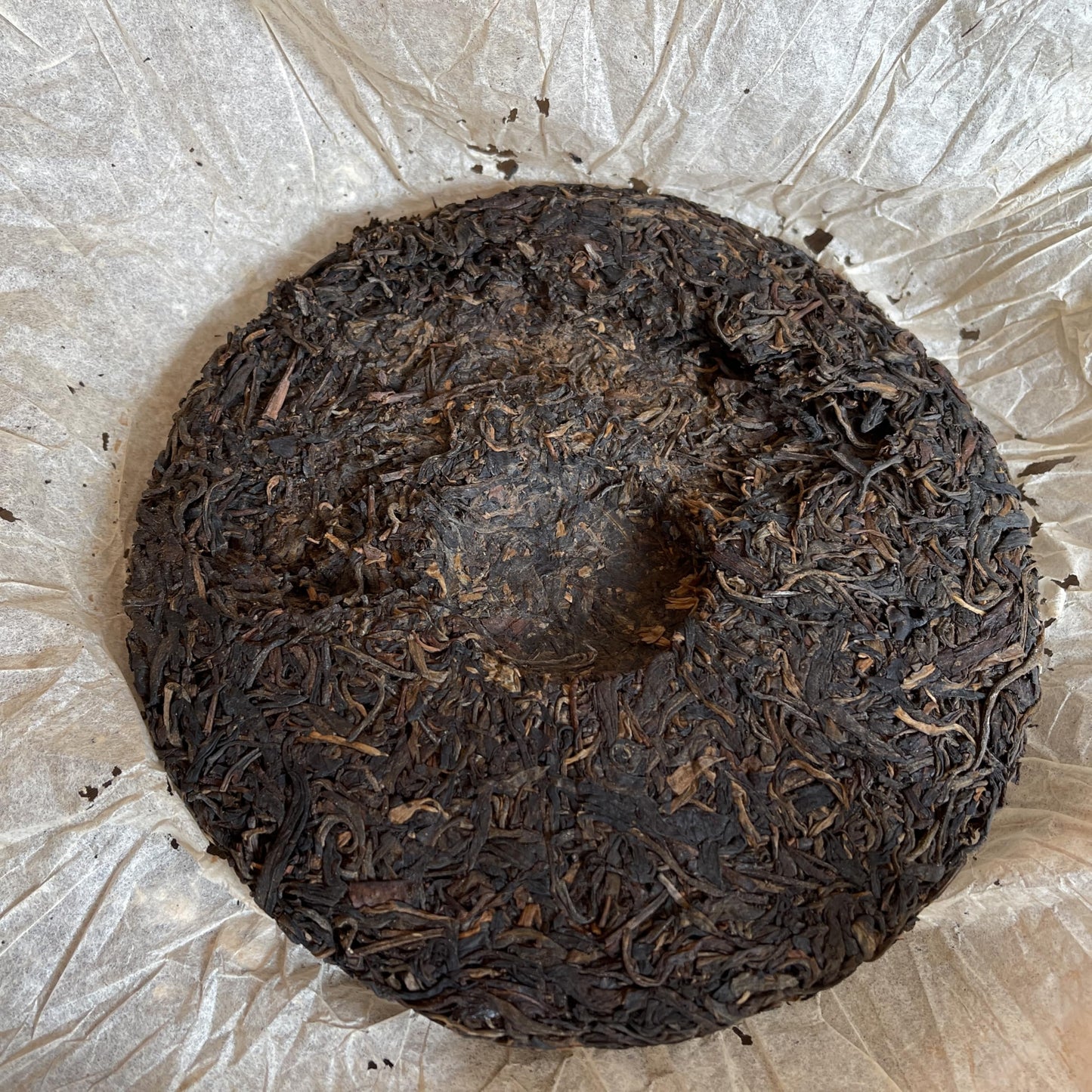 2003 Hong Dayi Yiwu Zhengshan Wild Raw Pu-erh Tea Cake, Custom-made Premium Grade