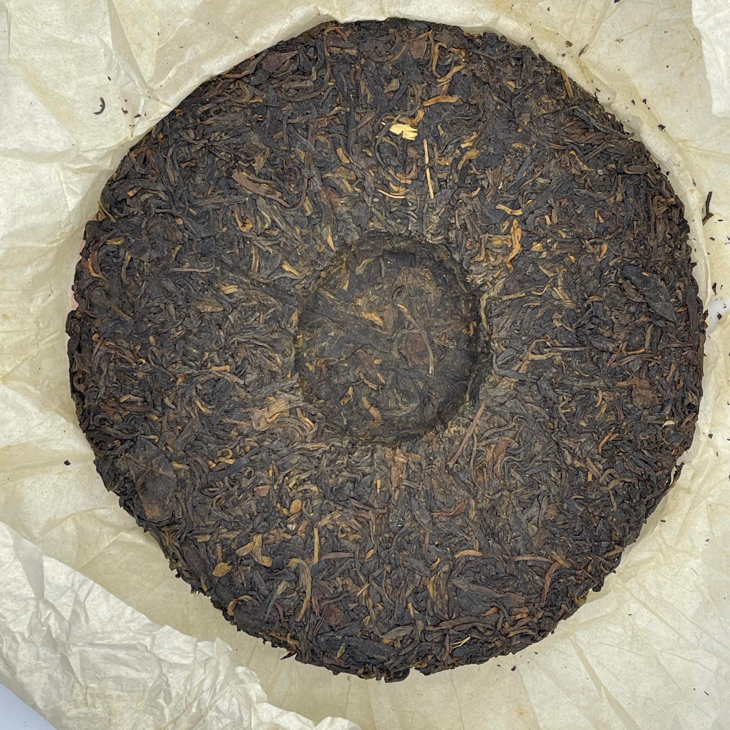 2002 Yunnan Gaoligong Mountain Wild Raw Pu-erh Tea Cake, 357g