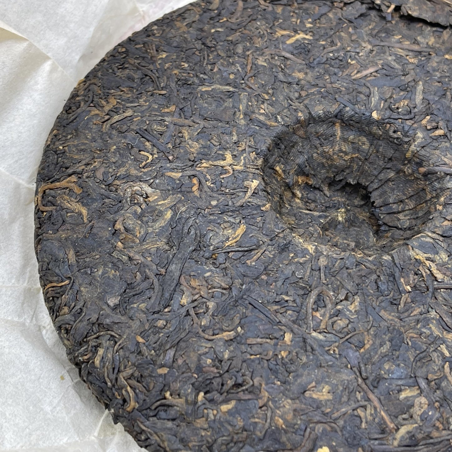 Lancang Ancient Tea 2014 0081 Ripe Pu-erh Tea Cake 357g