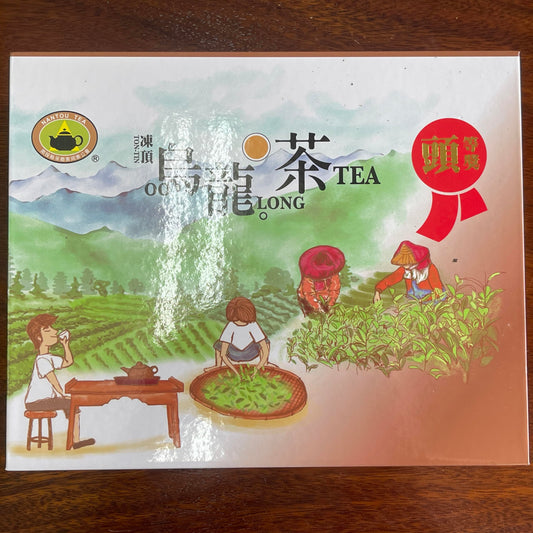 Taiwan unique tea,頭等獎 凍頂烏龍茶 Tongding Oolong tea,First Prize,2023,150g*2