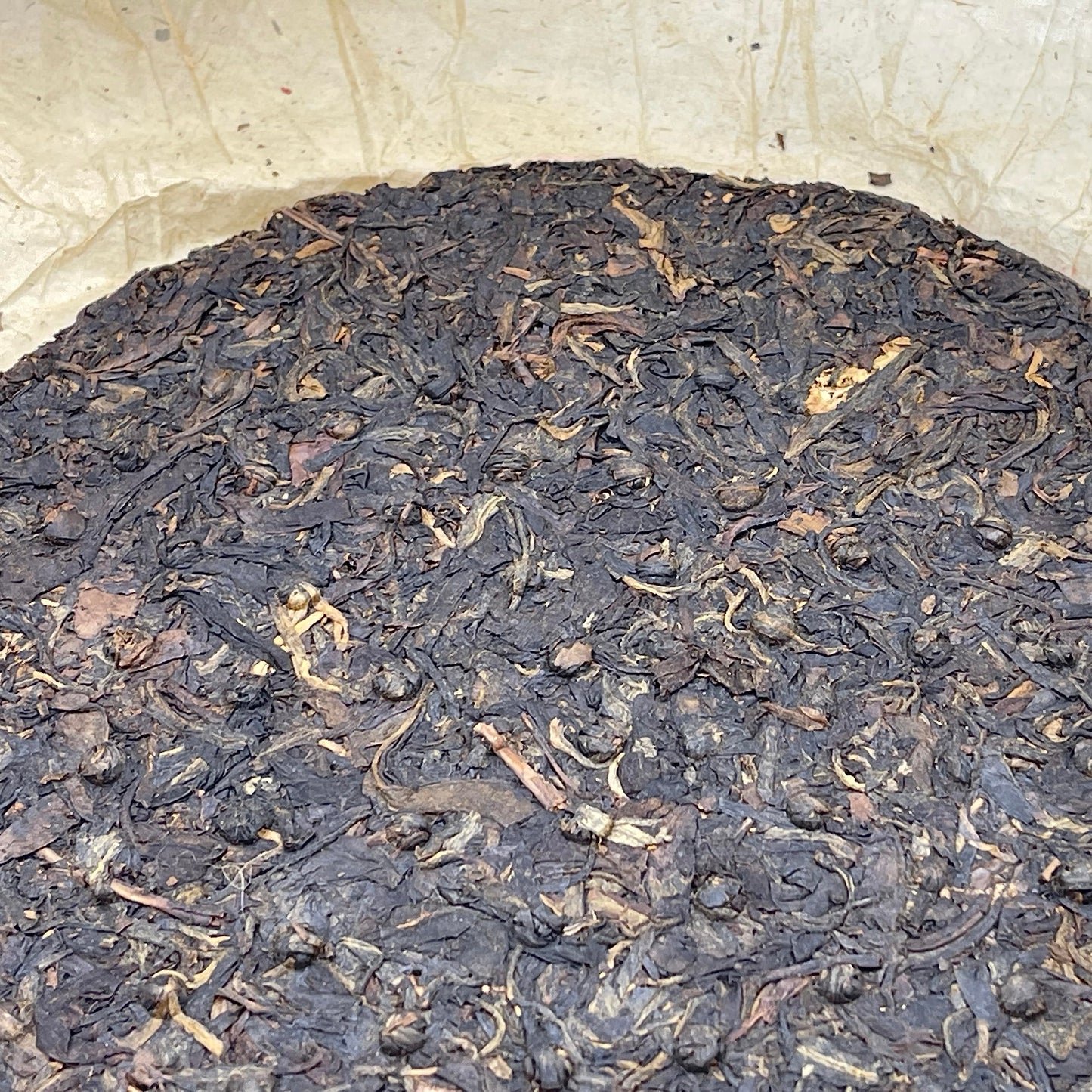 2003 Xiaguan Premium Green Raw Pu-erh Tea Cake, 357g, from Yunnan