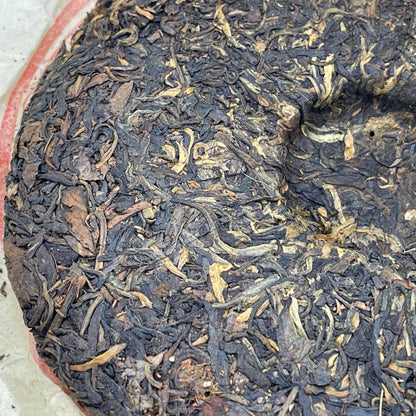 Pu-Erh tea,2006,Banzhang Arbor Cake Tea Before the Rain,357g,Raw