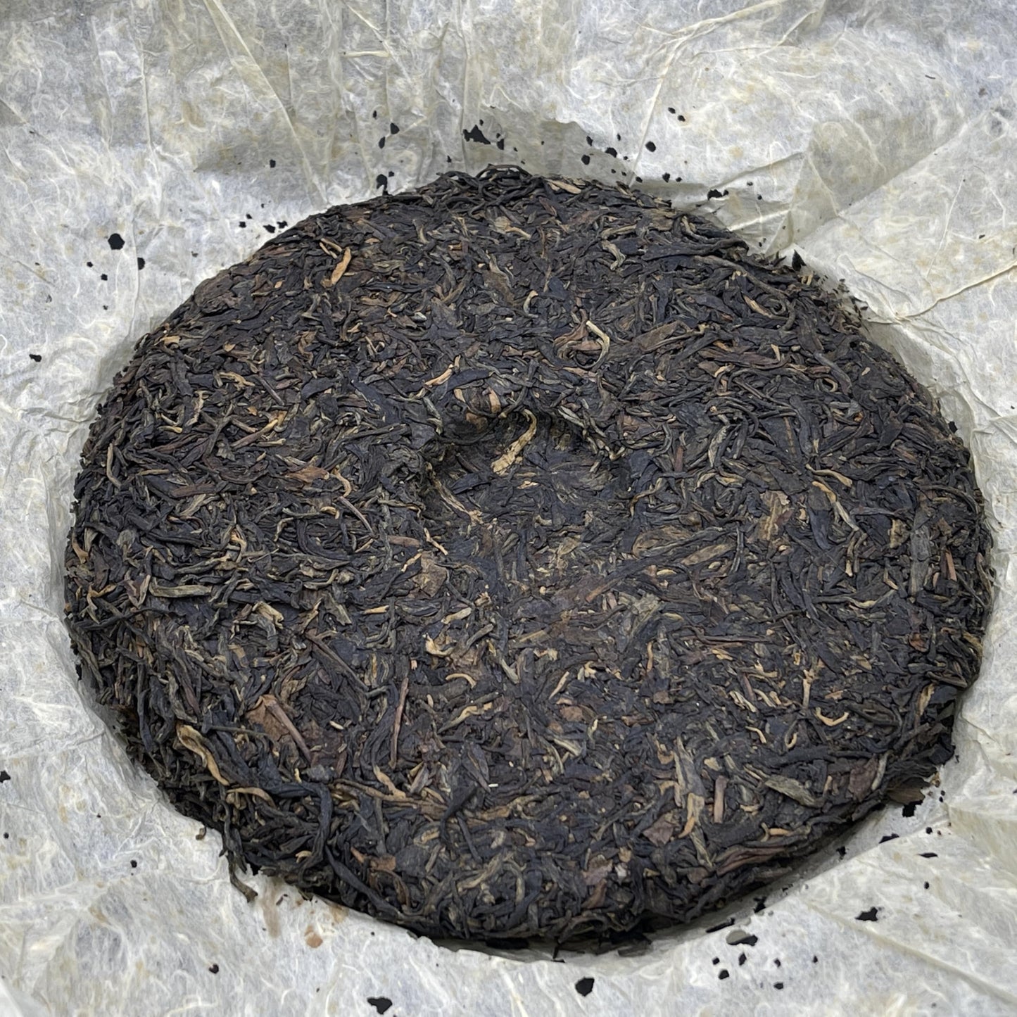 Song Pin Hao "Brown Label" Raw Puerh Tea Cake - 357g (1990s Reproduction)